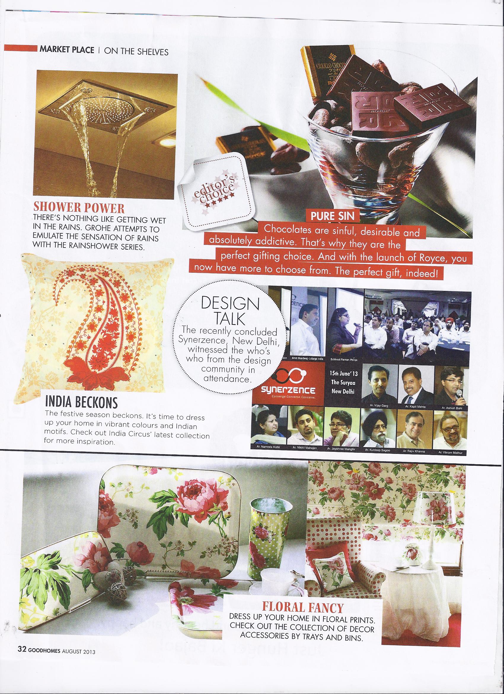 India Circus featured in BBC Good Home Magazine.