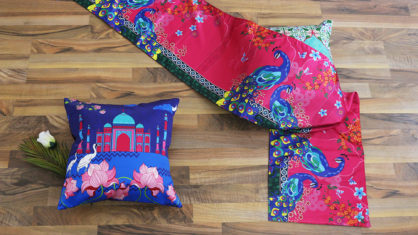 Holi Special: Lazing Around With Our Colourful Throws