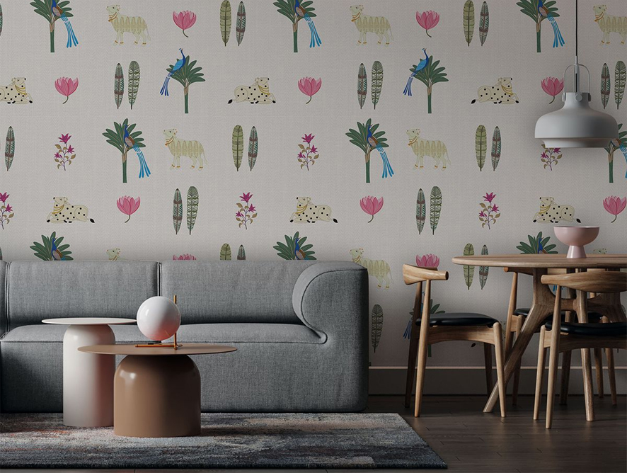 How to Choose Wallpaper for Living Room? | The India Circus