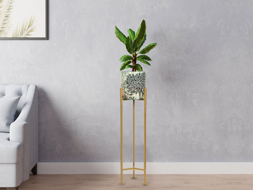 Sultry greenwood Planter by India Circus