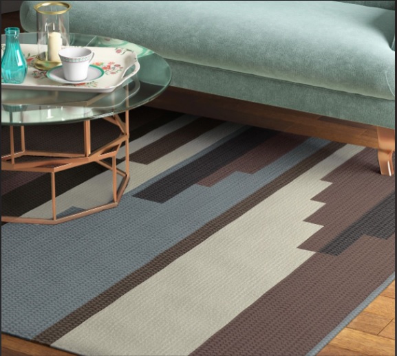 Weaves of Blarney Flat Woven Rug by India Circus