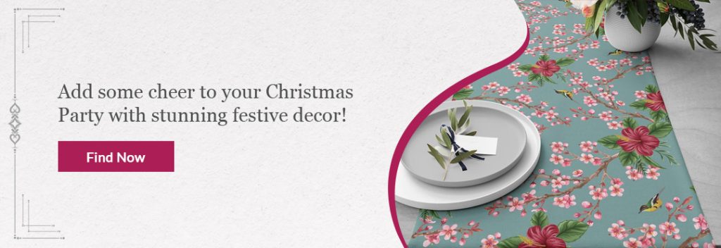 Find Now some cheer to your Christmas Party with stunning festive decor!