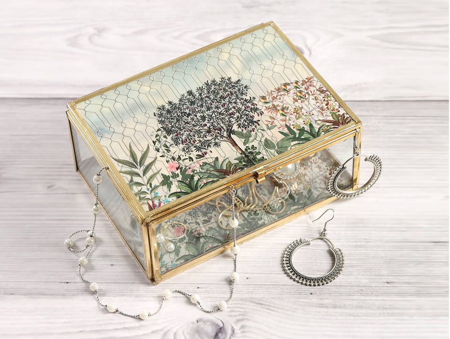 Sultry greenwood Storage Box from India Circus 