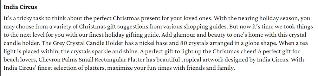 Ultimate Christmas Gift Guide by India Circus