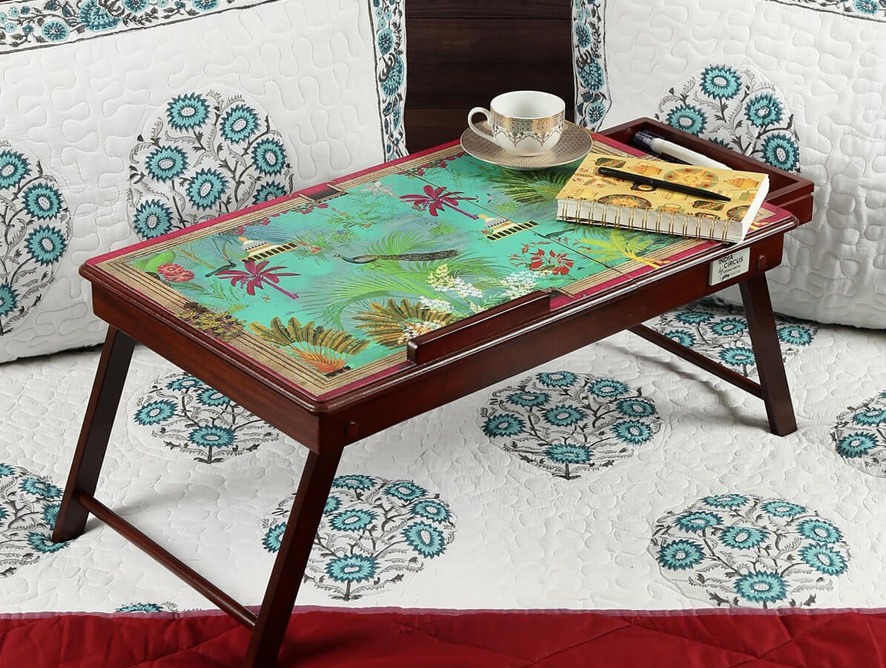 The Peacock Throne Laptop Table by India Circus