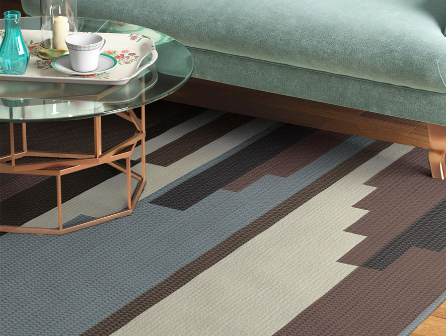 Add new floor coverings or rugs