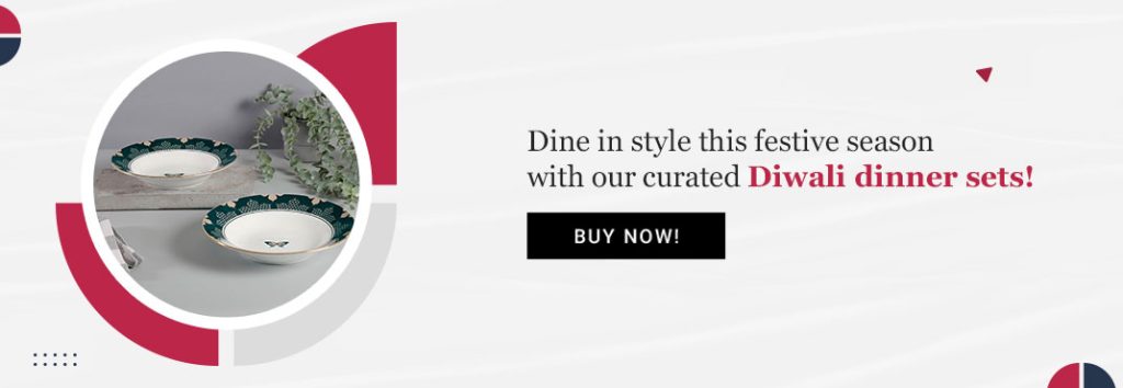 Dine in style this festive season with our curated Diwali dinner sets!