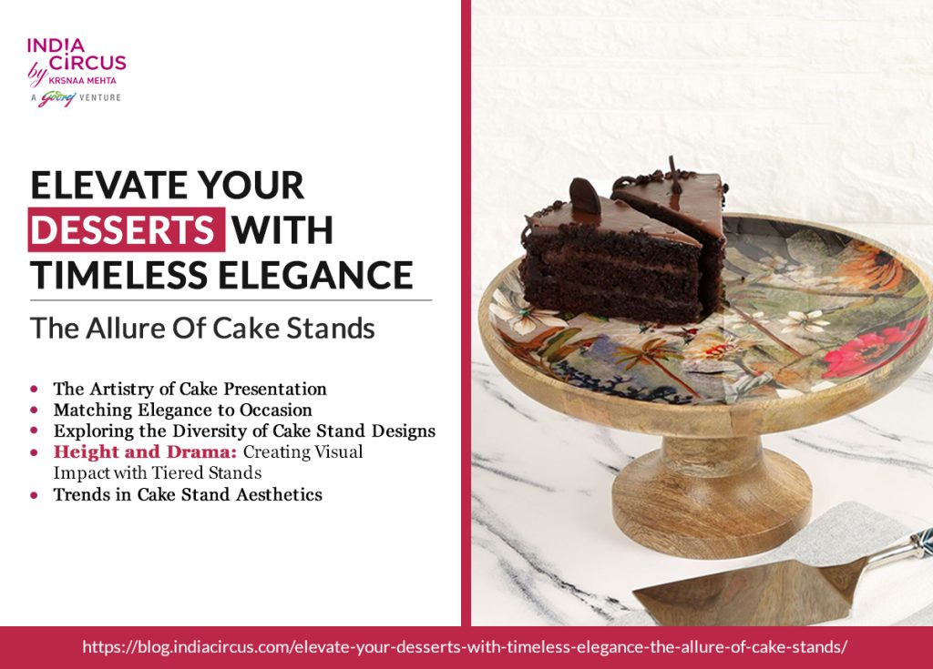 Elevate your desserts with timeless elegance: The Allure of cake stands