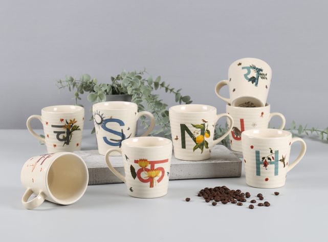 Alphabet Mugs - a way to make your gift more personalized!