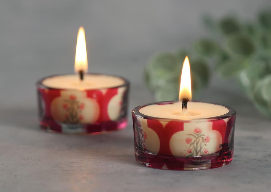 Spread the aroma of rain with scented candles