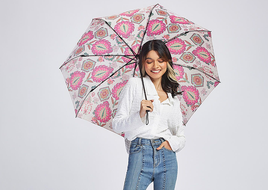 Step out in confidence with unique umbrellas