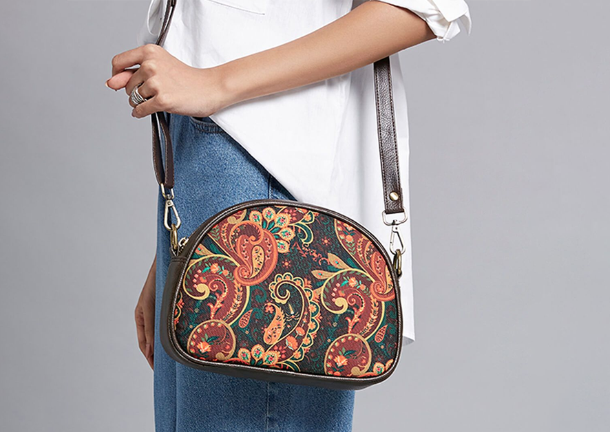 3. One shoulder companion: Bloom Chamber Cross Body Bag