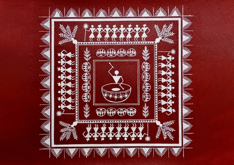 3. Warli Art: