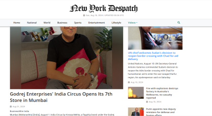 Godrej Enterprises' India Circus Opens Its 7th Store in Mumbai - New York Herald, August 2024