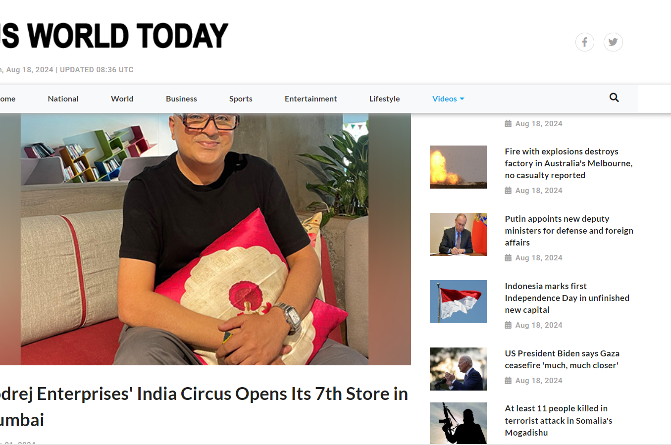 Godrej Enterprises' India Circus Opens Its 7th Store in Mumbai - US World Today, August 2024