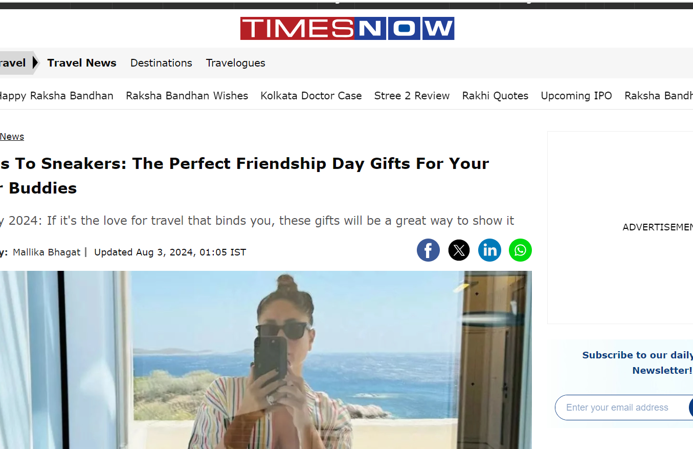 From Bags to Sneakers: The perfect friendship day gifts for your wanderer buddies, August 2024