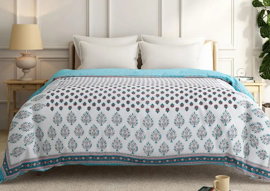 All blues bed cover sets