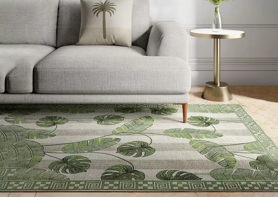 Parallel Palmates Rug