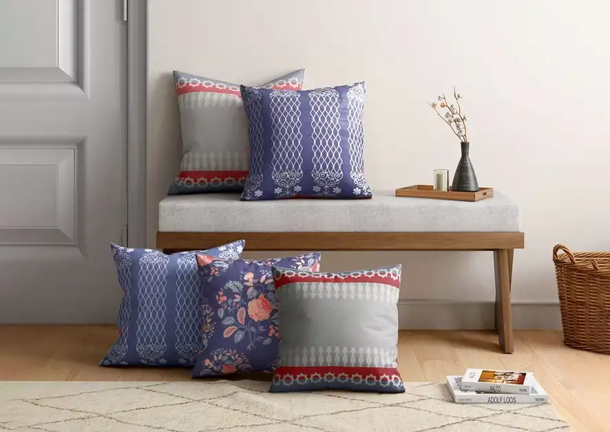 6. Colorful cushions