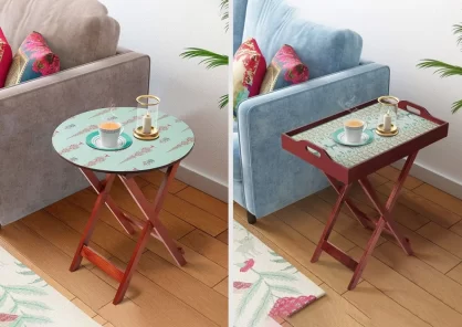 Create an Aesthetic Living Room Decor with Side Table