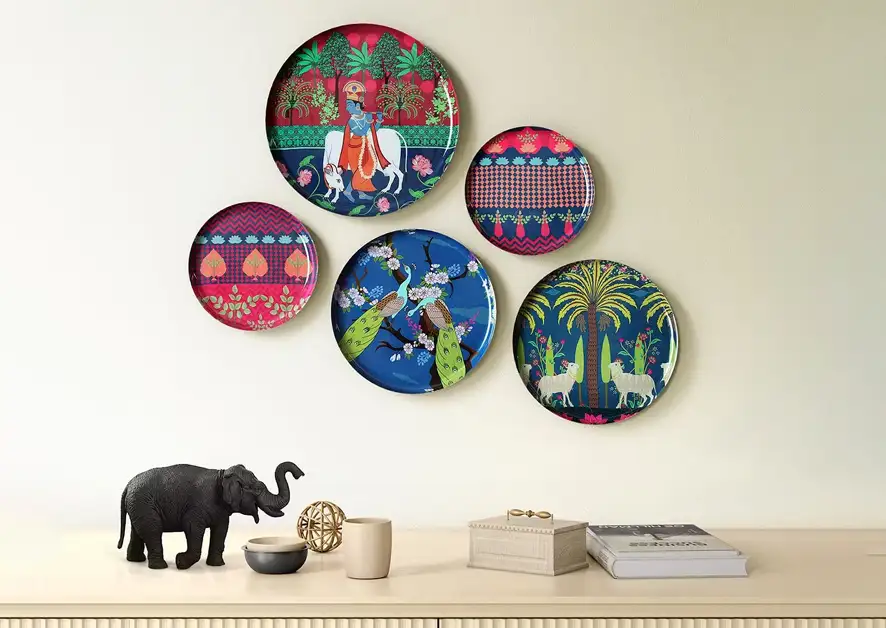 Decorative wall platters