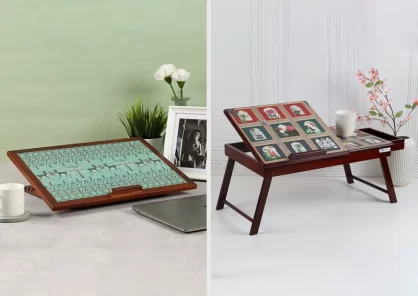 Set Your Home Office Workstation Using A Laptop Table from India Circus