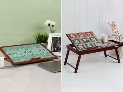 Set Your Home Office Workstation Using A Laptop Table from India Circus