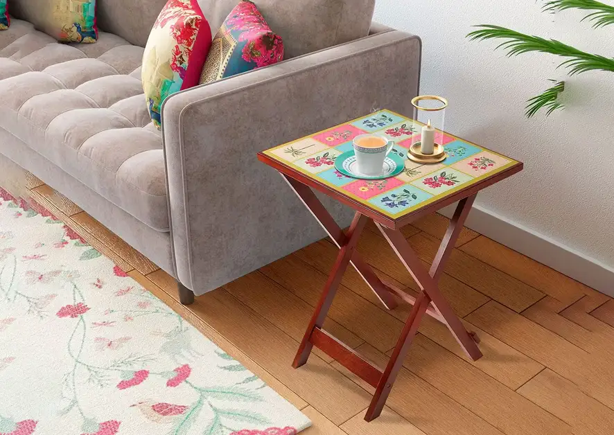 Blossom treasure square side table