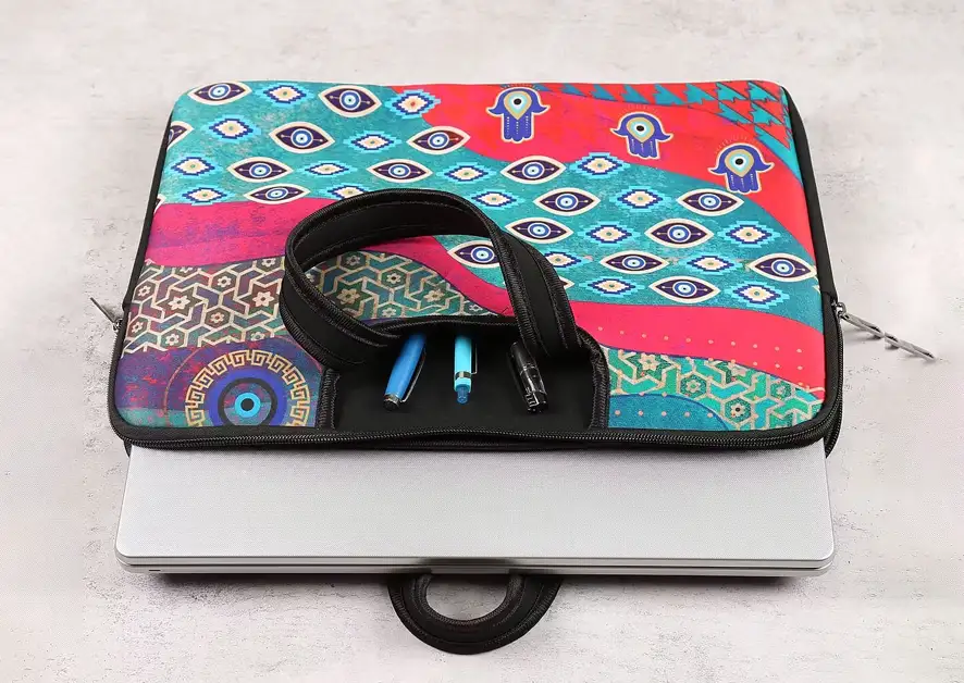 4. Evil Eye Newfangled Laptop sleeve