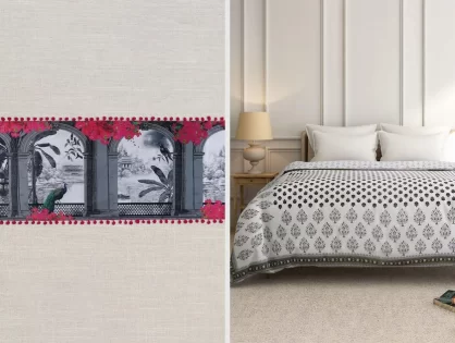 Mix and Match bed runners and cushions to create elegant bedding.