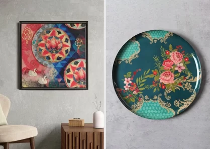 Unique Collection Of Decorative Wall Plates From India Circus