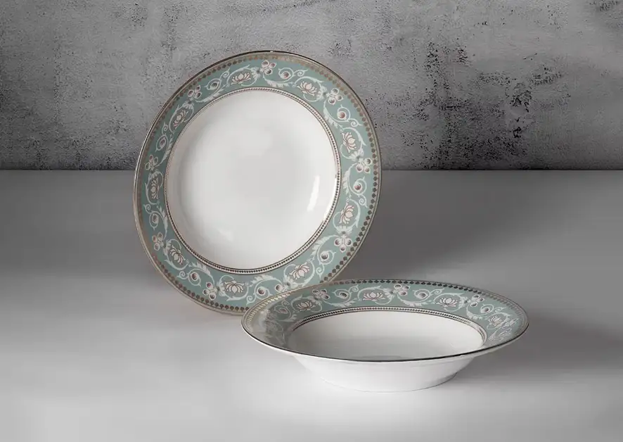 Breezy Winter Dinner Plates