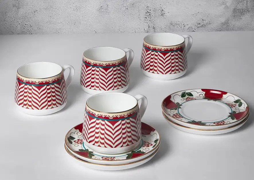 Blushed Orchard Cup and Saucer set