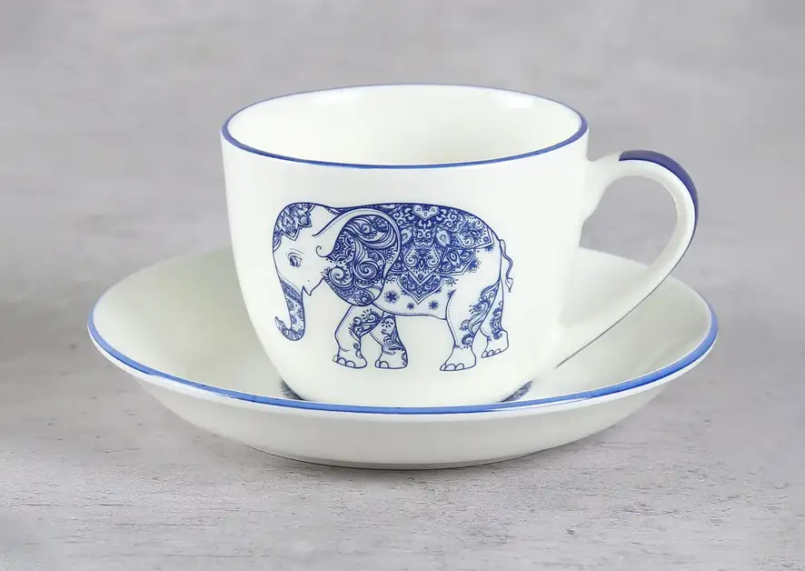 Trunk Treasures Cup and Saucer Set