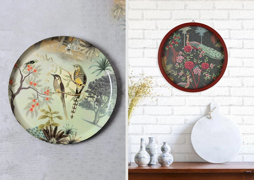 Celebrating Artistry with Hand-painted Decorative Wall Plates