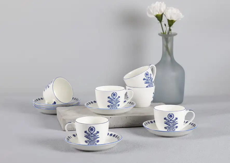 Everyday Breakfast tea cup and saucer set