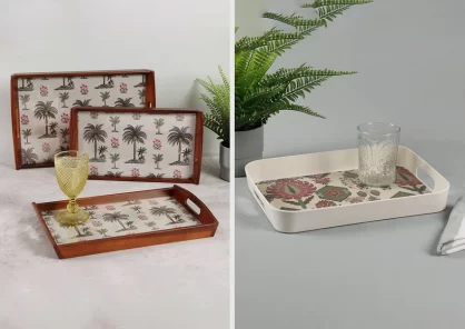 Festive Styling Tips With A Wooden Tray